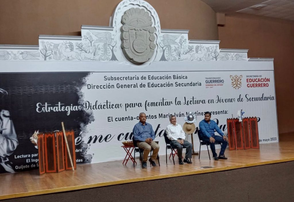 La SEG puso en marcha la Estrategia Didáctica Qué me cuentas Don Quijote para fomentar la lectura