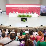 Se reúnen Evelyn Salgado y autoridades federales con afectados de Pedregal de Cantaluna