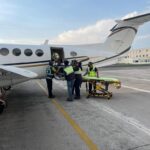Trasladan vía aérea a menor de edad de Chilpancingo a Toluca, para recibir atención médica especializada: SSG