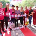 Asiste Evelyn Salgado, a la segunda caminata familiar en acción por la salud de las mujeres