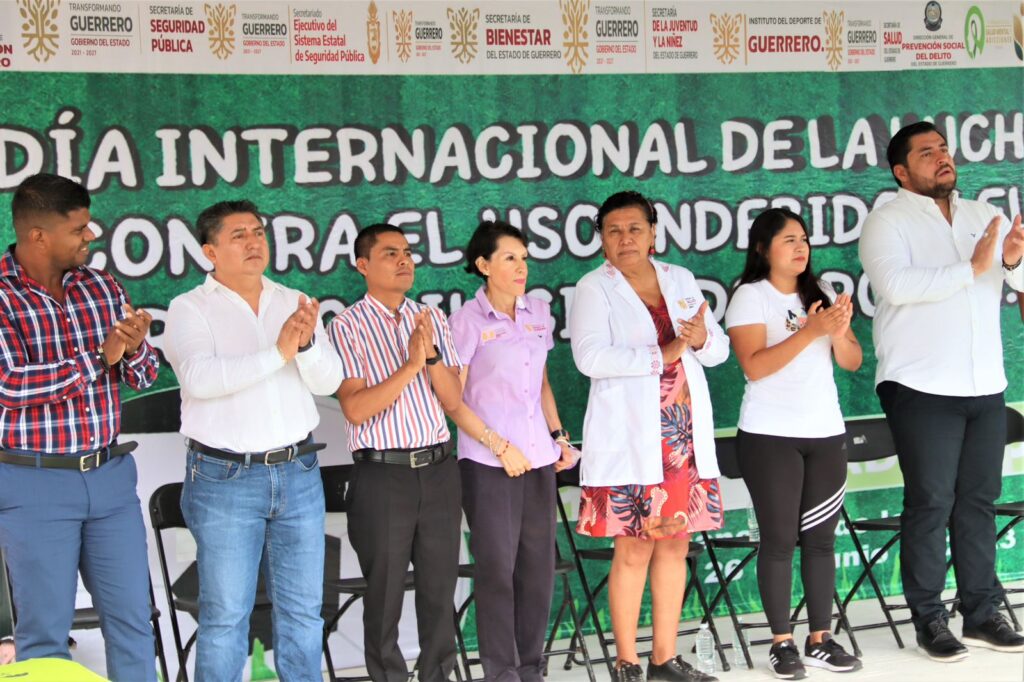 Con evento deportivo la SSG conmemora el Día Internacional de la Lucha Contra el Uso Indebido y del Tráfico Ilícito de Drogas