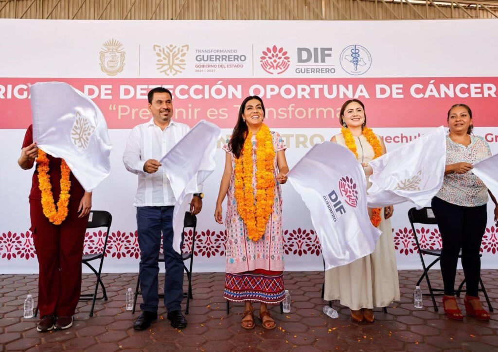 DIF Guerrero y el IECAN, arrancan jornada para la detección del cáncer en la región Centro