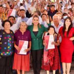 Evelyn Salgado da seguridad y certeza jurídica al patrimonio de 247 familias con la entrega gratuita de títulos de propiedad en Guerrero