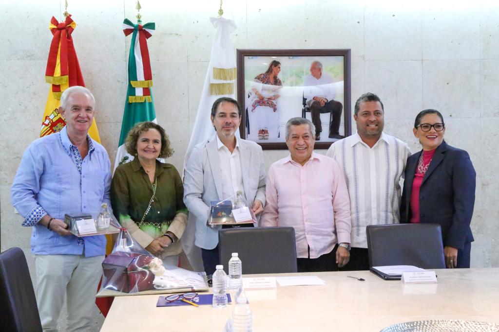 Gobierno del Estado recibe al embajador de España en México