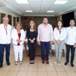 La gobernadora Evelyn Salgado Pineda recibió  al titular del Instituto de Administración y Avalúos de Bienes Nacionales  Víctor Julián Martínez Bolaños