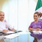 La gobernadora Evelyn Salgado Pineda se reunió con el secretario de Finanzas y Administración de Guerrero Raymundo Segura Estrada