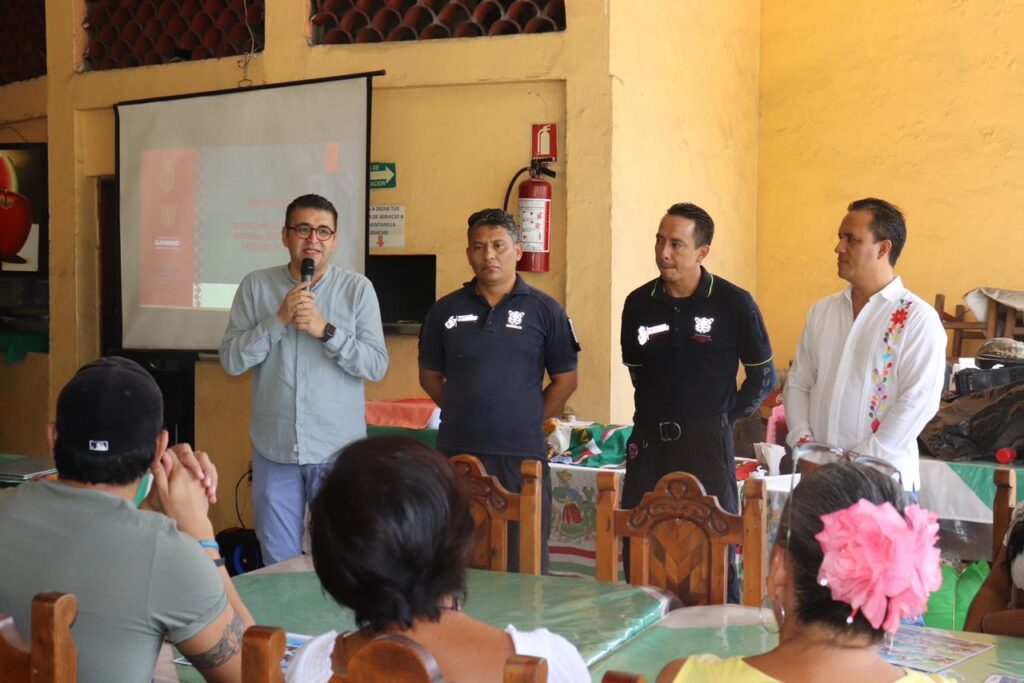 Sectur y SGIRPC impartieroncurso Prevención de Riesgos