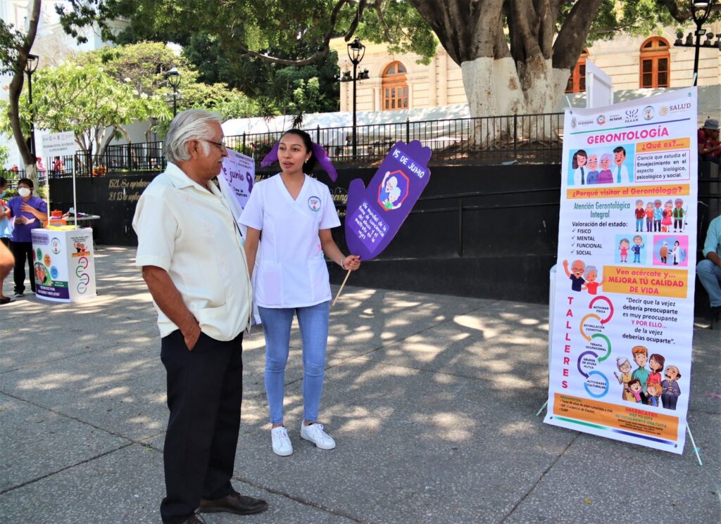 Promueve la SSG servicios de atención para el Adulto mayor en el marco del Día Mundial de la Toma de Conciencia del Abuso y Maltrato en la Vejez