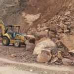 Atiende CICAEG derrumbe por lluvias en carretera Igualita en Metlatonoc