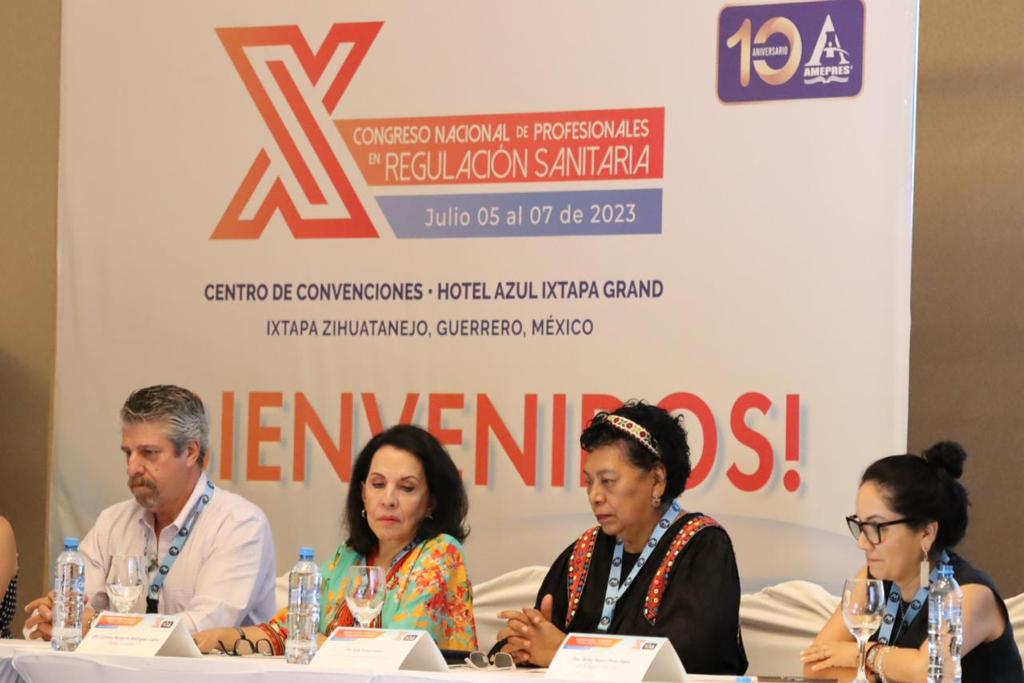 Inaugura Aidé Ibarez Décimo Congreso Nacional de Profesionales en Regulación Sanitaria