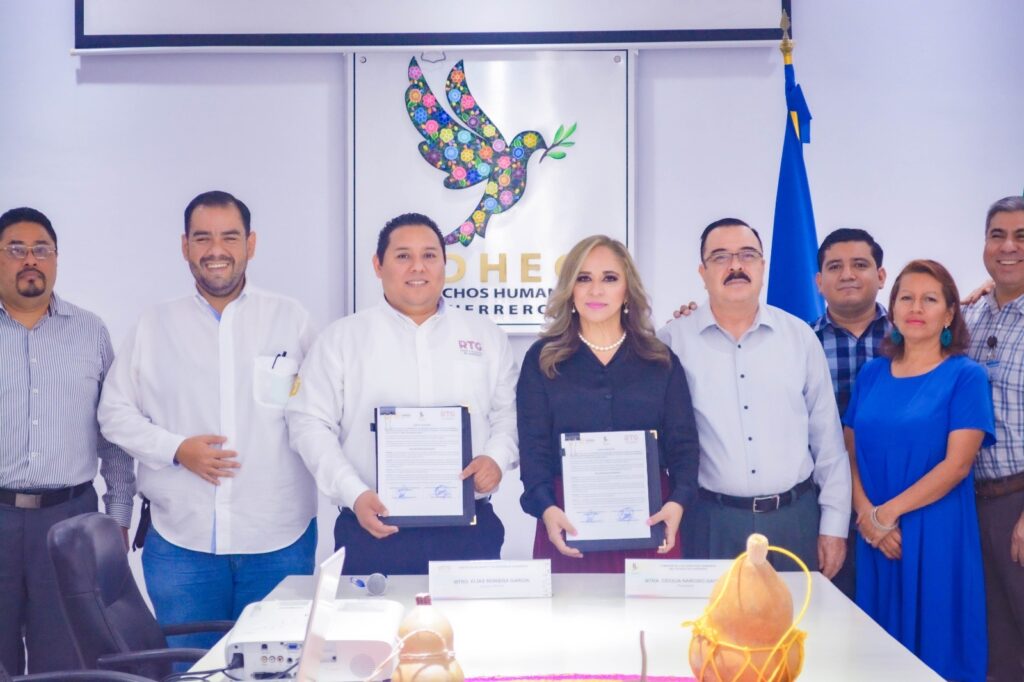 RTG y CDHEG firman convenio interinstitucional de colaboración