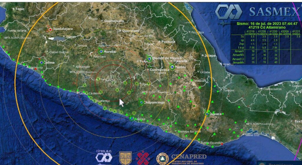 No se reportan daños por el sismo ocurrido está mañana con epicentro en Ciudad Altamirano