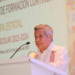 Clausura titular de la SEG, Marcial Rodríguez el taller de análisis sobre los “Nuevos Libros de Texto Gratuitos”