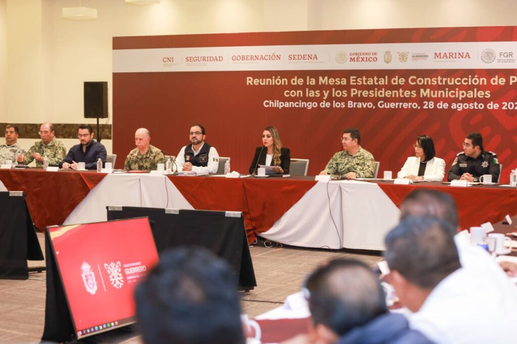 Convoca Evelyn Salgado al fortalecimiento de la coordinación institucional en torno a la Seguridad de Guerrero