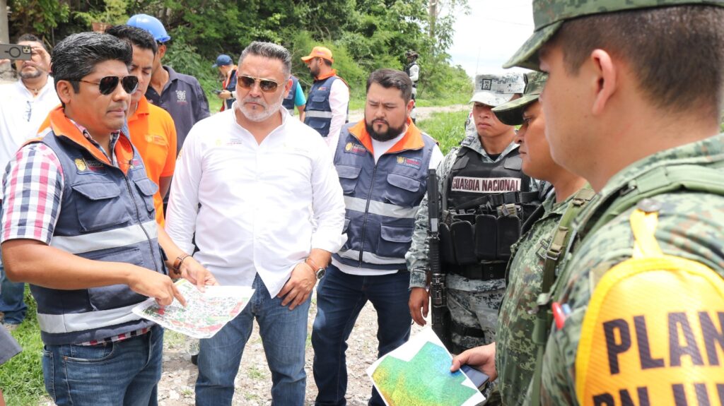 El gobierno del estado atento en zonas de alto riesgo para evitar incidentes en temporada de lluvias