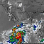 “Hilary” se intensificó a huracán categoría 1 en la escala Saffir-Simpson