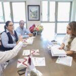 La gobernadora Evelyn Salgado Pineda sostuvo una reunión con el Auditor Superior del Estado, Marco César Paris Peralta