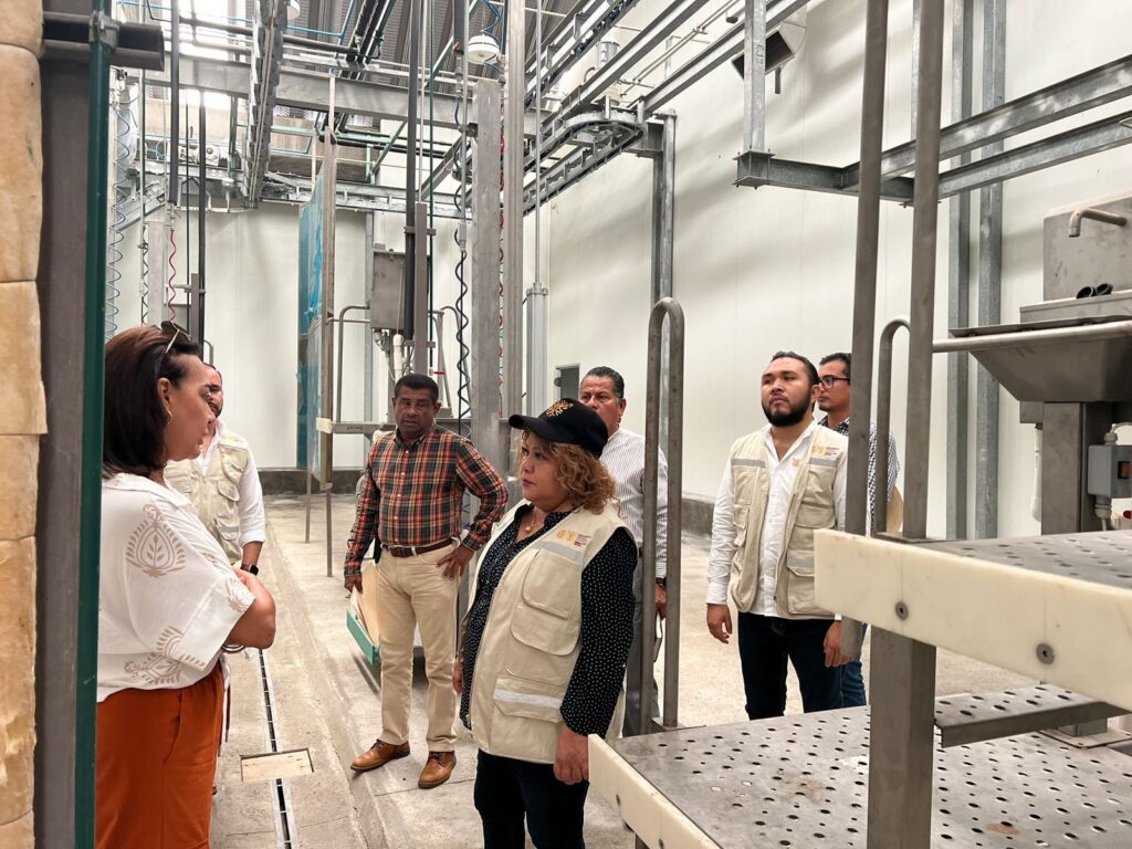 Supervisa titular SEDUOPOT, Irene Jiménez avances del Rastro Regional TIF en Acapulco