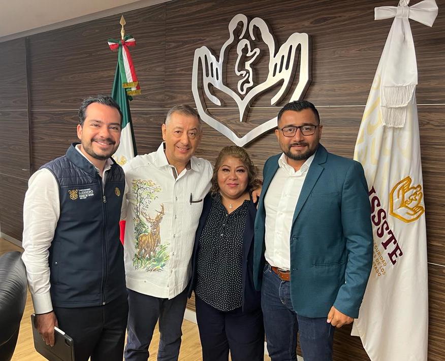 Se reúnen funcionarios del gobierno de Guerrero y del ISSSTE