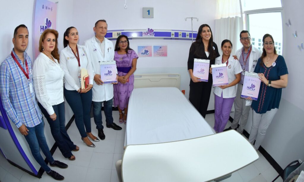Inauguran Sala Mariposa en el HMNG para acompañar a parejas que han perdido a un hijo recién nacido