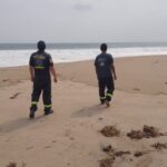 SGIRPCGRO refuerza vigilancia en playas del estado por presencia de alto oleaje a causa del fenómeno de mar de fondo