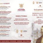 Se realizará la Semana Cultural “Gral. Nicolás Bravo” del 10 al 13 de septiembre en la capital del estado