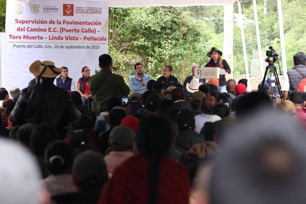Todo el apoyo para la Sierra; trabajamos para lograr el desarrollo comunitario: Evelyn Salgado