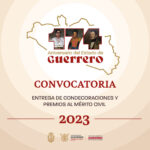 CONVOCATORIA: CONDECORACIONES Y PREMIOS AL MÉRITO CIVIL 2023