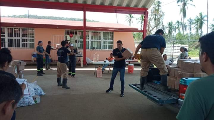 Realizan recorridos para evaluar cada punto que se vio afectado y levantar un censo de daños por el paso del Huracán Otis