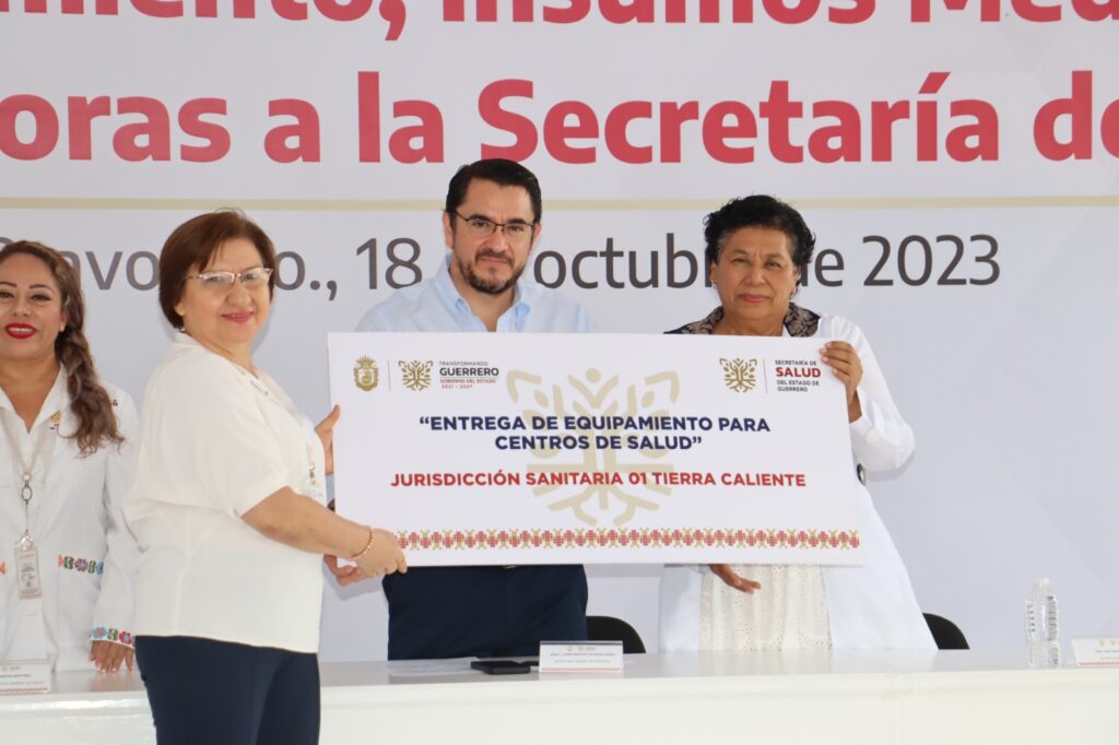 Invierte el gobierno de Guerrero cerca de 300 millones de pesos en equipamiento, insumos y unidades de cómputo para la Secretaría de Salud Estatal