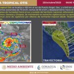 SGIRPCGRO emite alerta preventiva por trayectoria de Tormenta Tropical “OTIS”