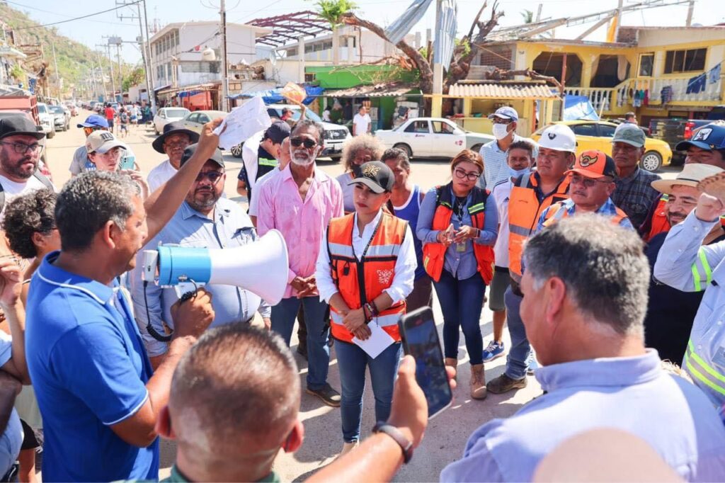 No vamos a descansar hasta que se levante Acapulco, hasta que se reactiven todas nuestras playas: Evelyn Salgado