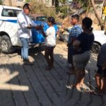 Siguiendo las instrucciones de la gobernadora Evelyn Salgado Pineda sigue la entrega de agua para consumo humano en la parte alta de la Colonia Emiliano Zapata y Costa Azul