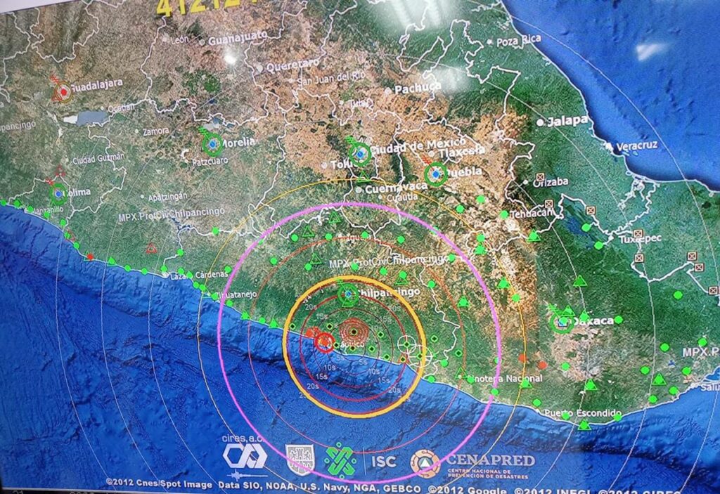 SGIRPCGRO activó protocolos por sismo registrado esta tarde en la Costa de Guerrero