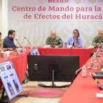 Encabeza la gobernadora Evelyn Salgado la 59 reunión de evaluación en el Centro de Mando para la Atención de Efectos del Huracán Otis