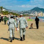 FGE, Ejército Mexicano y GN realizan operativos sobre la Costera Miguel Alemán en Acapulco