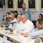 Titular de SEFINA y diputados inician análisis del Paquete Fiscal del ejercicio fiscal del 2024