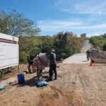 Atendió Cicaeg el tramo carretero Placeres del Oro–El Puerto de Oro, en el municipio de Coyuca de Catalán