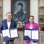 La gobernadora Evelyn Salgado Pineda se reunió con el rector de la UAGro,¿ Javier Saldaña Almazán