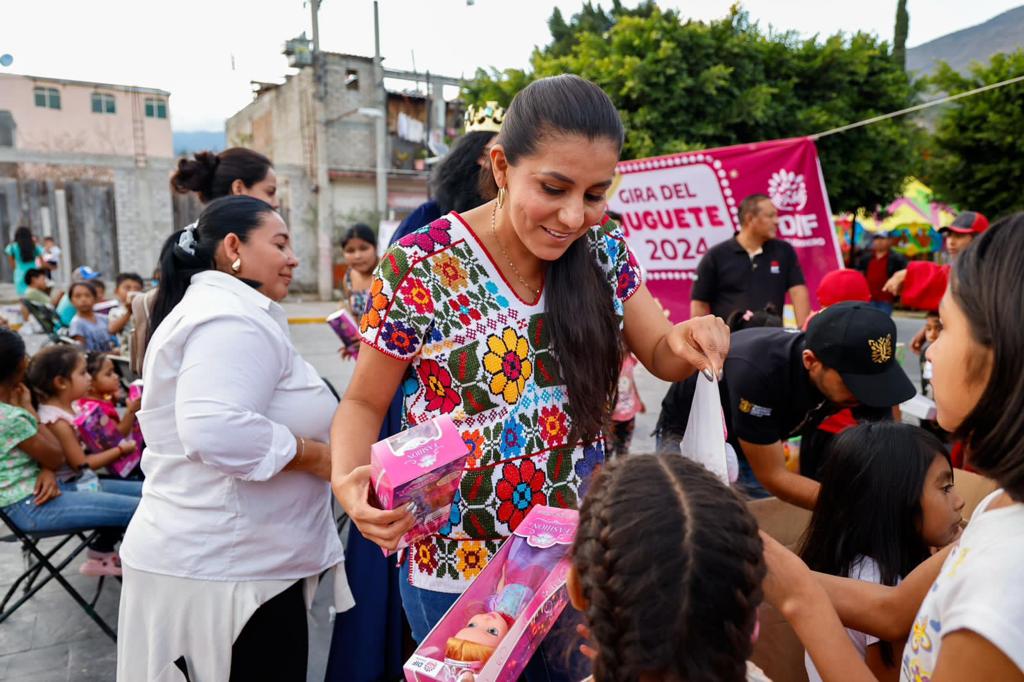 Recorre “Gira del Juguete 2024” Localidades de la Región Sierra de Guerrero