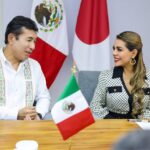 Se reúne la gobernadora Evelyn Salgado con el embajador de Japón en México, Noriteru Fukushima