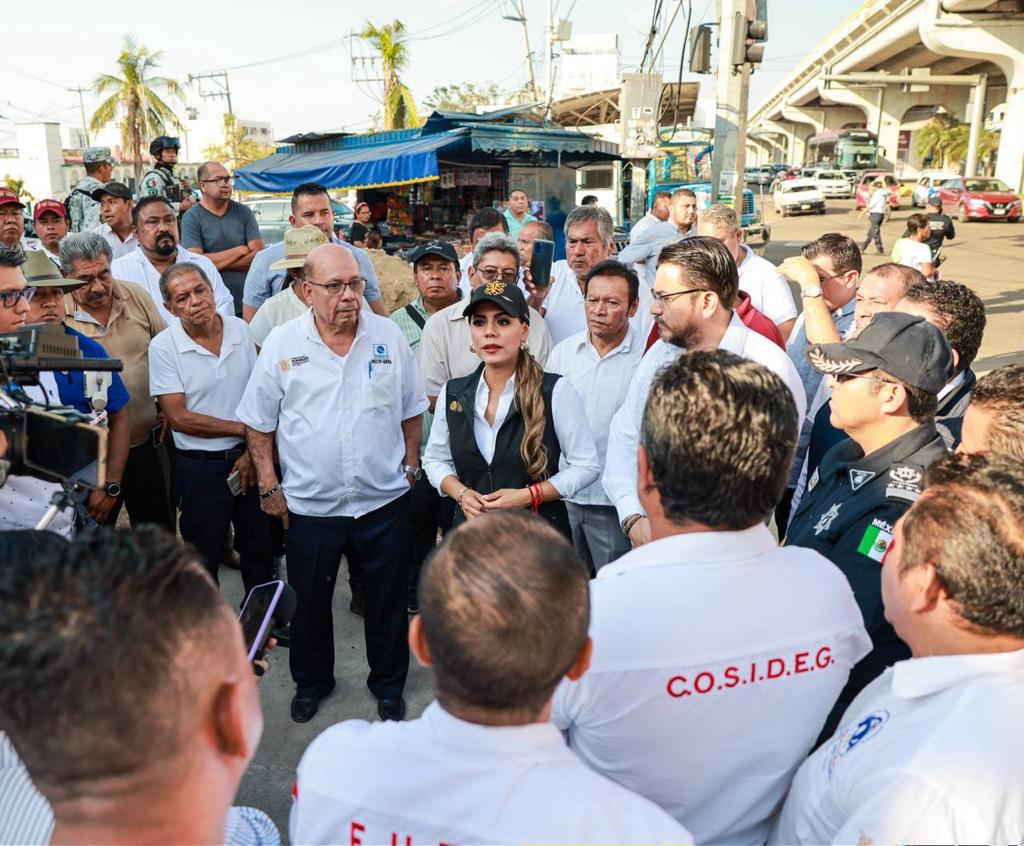 Somos más los que queremos la paz y estamos trabajando por la seguridad de Acapulco: Evelyn Salgado