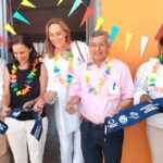 Titular de la SEG y representantes de las fundaciones: “Niños en Alegría”, “Televisa” y “UNETE” inauguran aulas en escuelas de Acapulco y Coyuca de Benítez