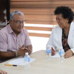 Se reúne la secretaria de Salud Aidé Ibarez Castro con primer edil de Tixtla en busca de coordinar acciones en materia de Salud