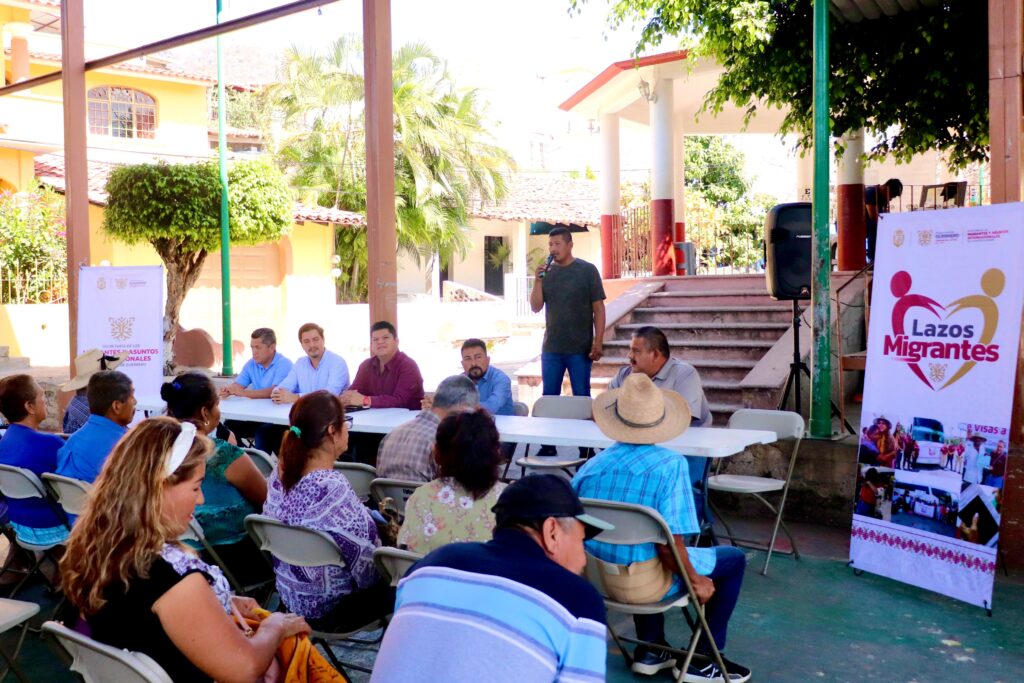 Lleva SEMAI jornada del Programa “Lazos Migrantes” al Valle del Ocotito