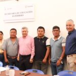 Atiende titular de la SEG al Presidente Municipal y al nuevo Cabildo de Ñuu Savi