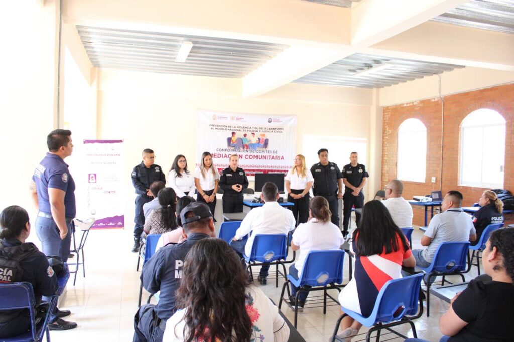 Conforma SSP Guerrero Comité de Mediación Comunitaria en Chilpancingo