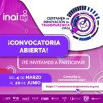 CERTAMEN DE INNOVACIÓN EN TRANSPARENCIA 2024