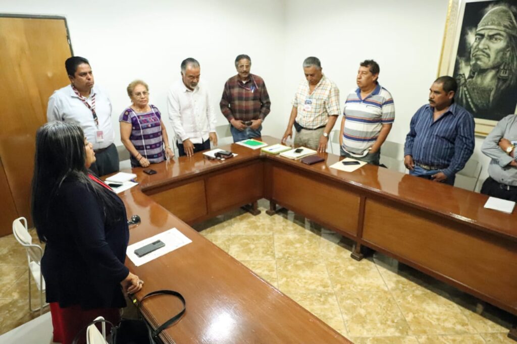 COMUNEROS DE ATLIXTAC Y MESA AGRARIA ESTATAL ACUERDAN DELIMITAR TIERRA EN DISPUTA
