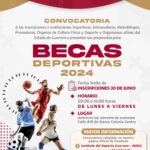 Convoca INDEG a la comunidad deportiva a participar en las “Becas Deportivas 2024”